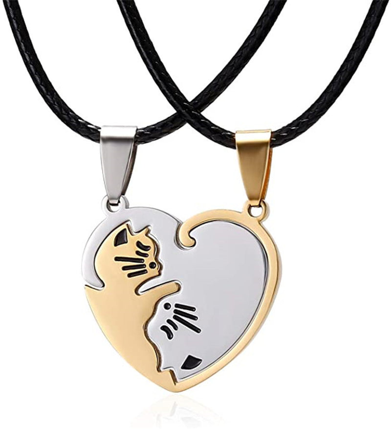 Female Autumn Winter Sweater Titanium Steel Male Pendant Hip Hop Necklace