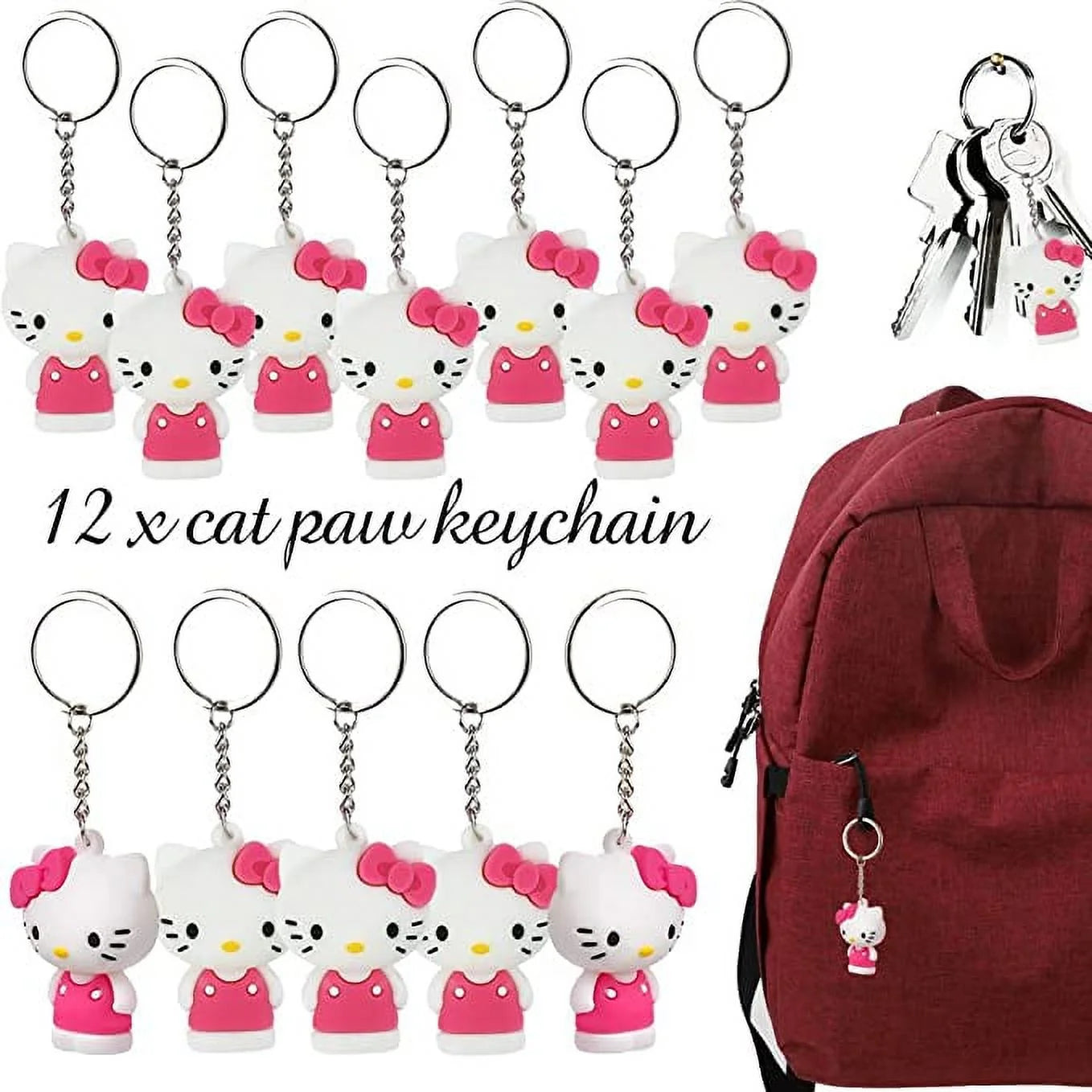 Cat Party Favors, 84 Pack, Colorful Goodie Bag Stuffers