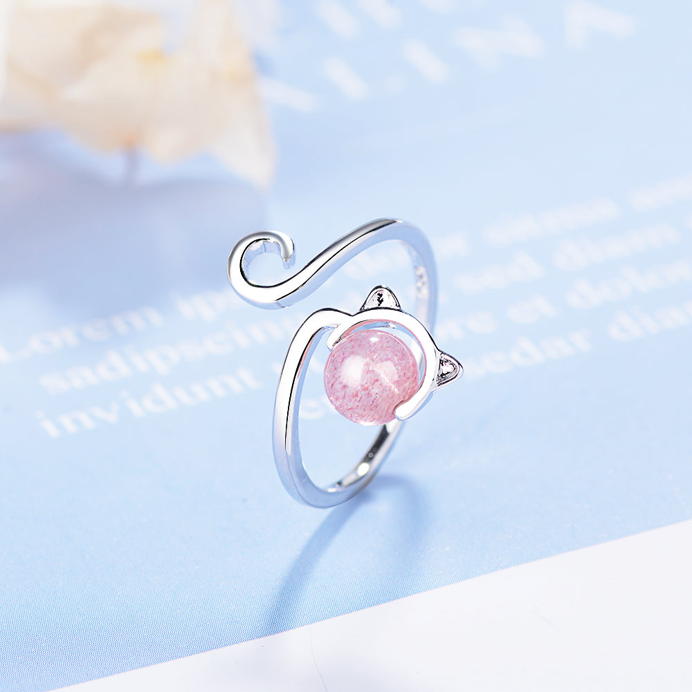 Korean Style Cat Ring