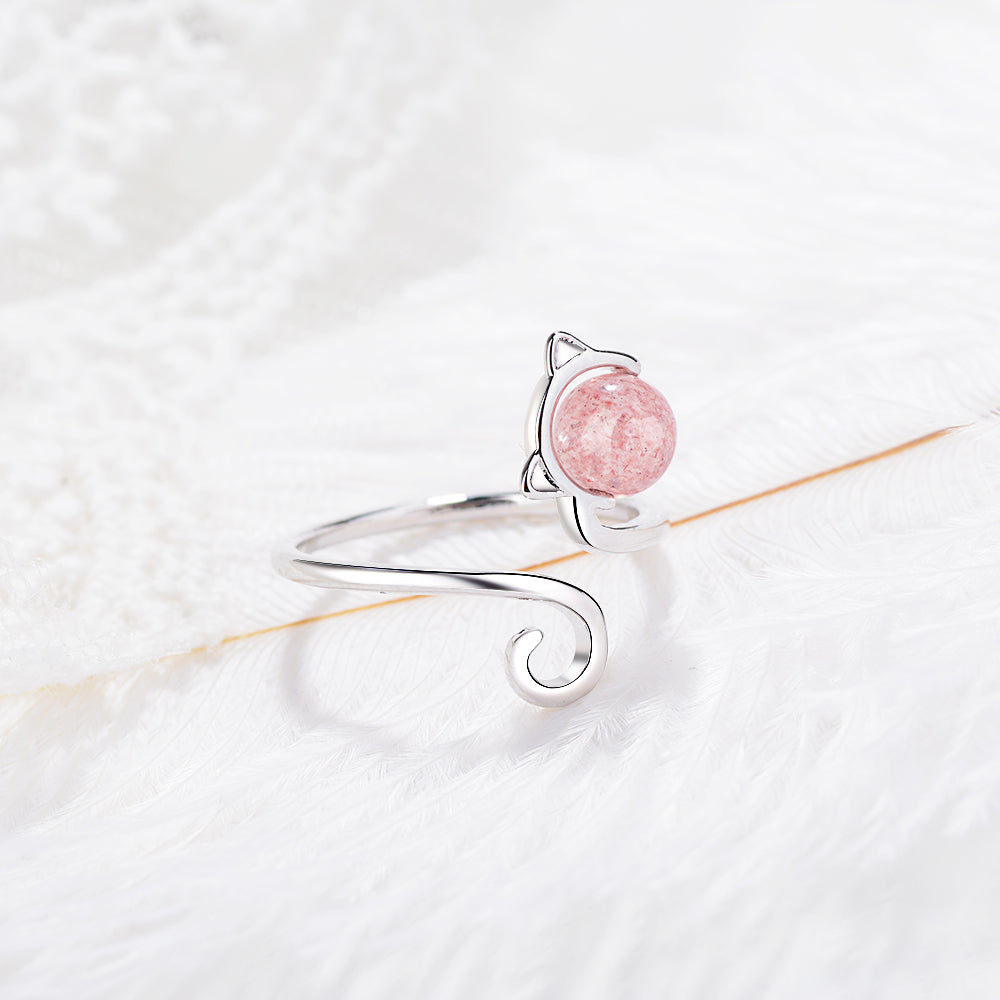 Korean Style Cat Ring
