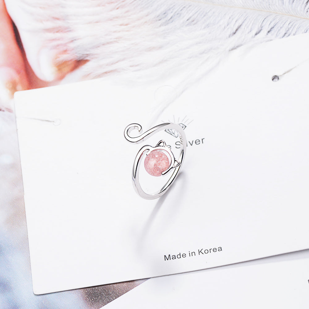 Korean Style Cat Ring